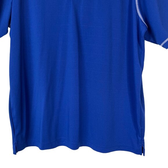 Antigua Golf Polo Shirt Bud Light Mens XL Blue Work Shirt - Picture 4 of 7